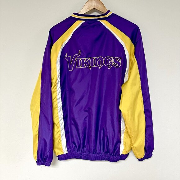 VTG NFL Vikings Pullover Windbreaker - Picture 7 of 11
